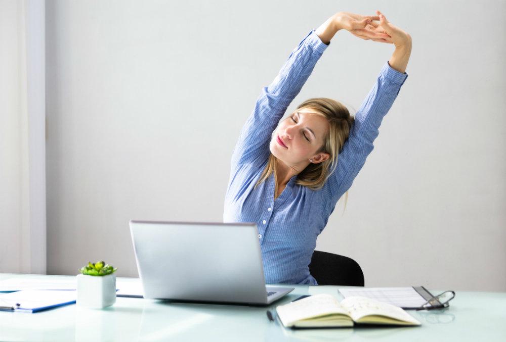 المكتب الواقف